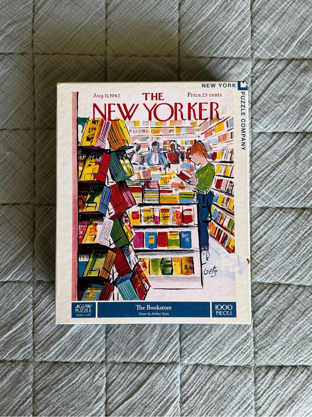 The New Yorker 1000 Piece Jigsaw Puzzle “The Bookstore”